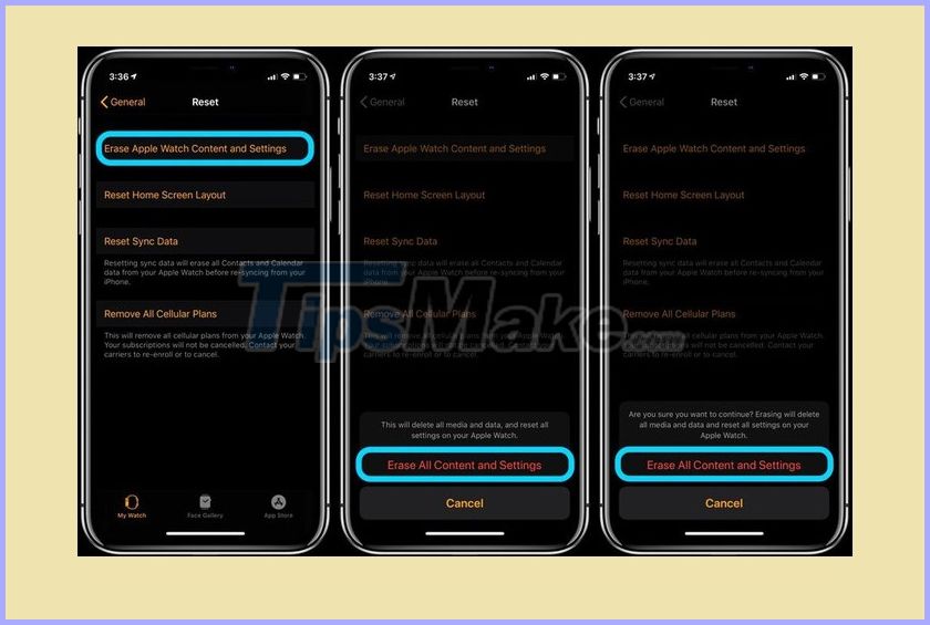 3 ways to reset Apple Watch even if you forget your password Picture 3