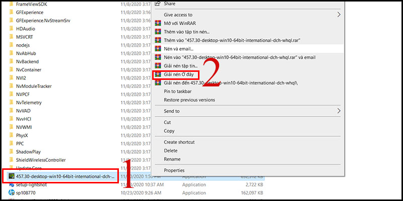 3 ways to update the NVDIA video card driver on the computer Picture 10