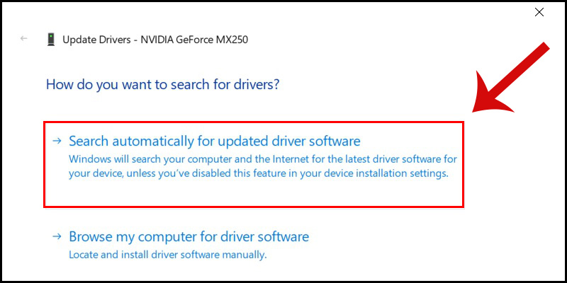3 ways to update the NVDIA video card driver on the computer Picture 3