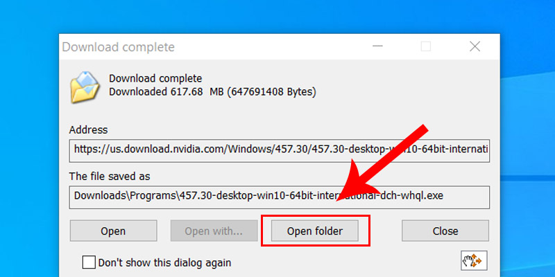3 ways to update the NVDIA video card driver on the computer Picture 9