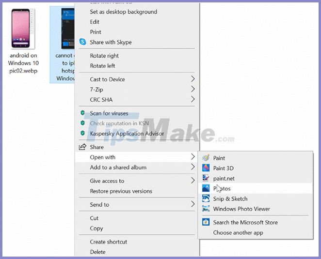 4 ways to open WebP images on Windows 10 Picture 7