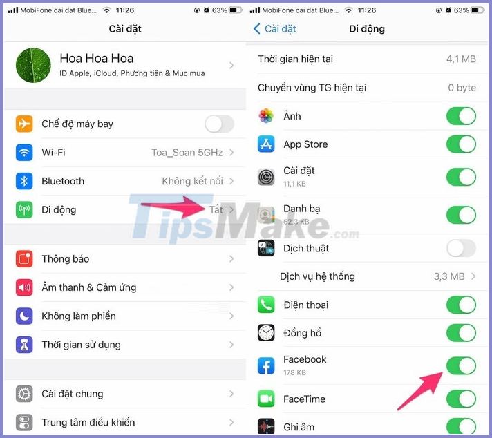 5 ways to fix iPhone cannot open Facebook Picture 2