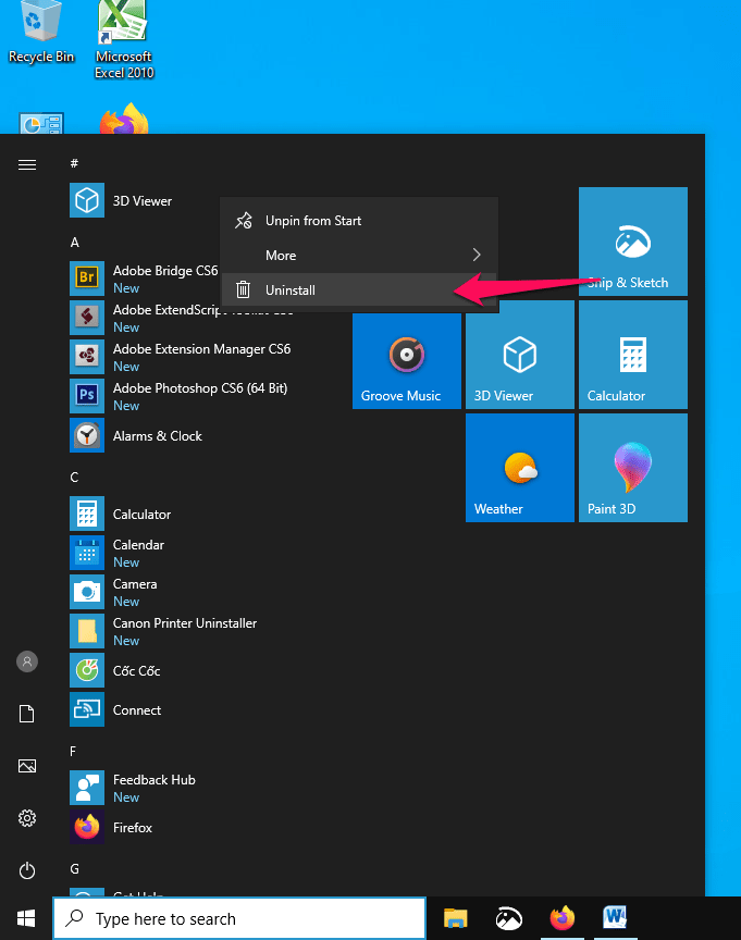 5 ways to remove default apps on Windows 10 Picture 1