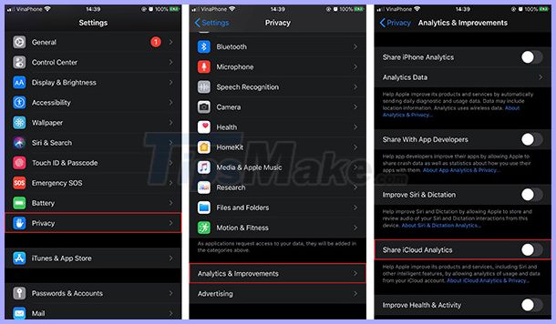 6 default settings you should turn off in iPhone Picture 2