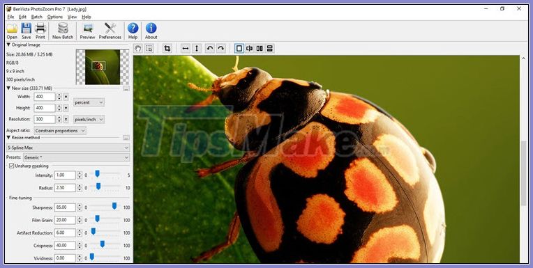6 How to enlarge the picture without breakage Picture 4