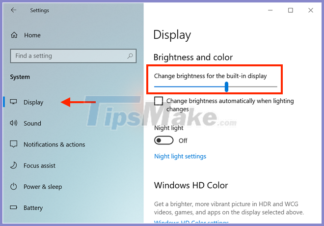 7 How to adjust brightness in Windows 10