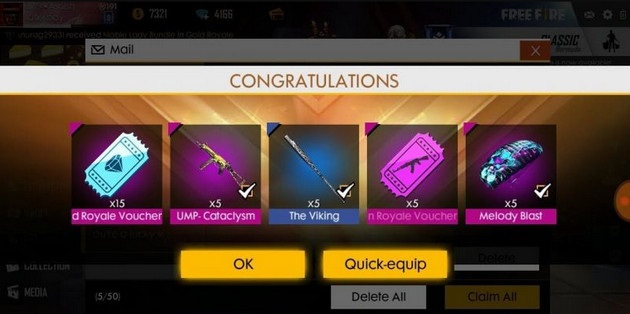 Code game Garena Free Fire latest Picture 1