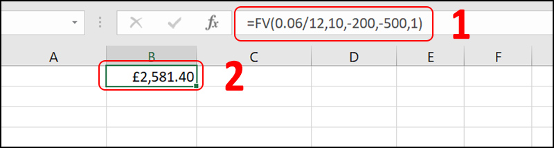 Picture 1 of Complete financial functions in Excel you should know