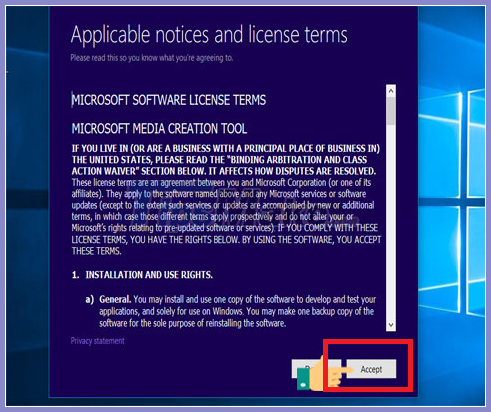 Picture 6 of Create windows 10 bootable usb,  install Windows 10 using USB