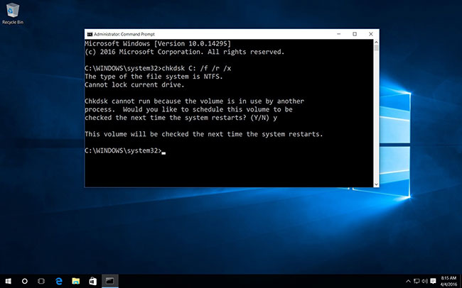 Difference between CHKDSK, SFC and DISM in Windows 10 Picture 1