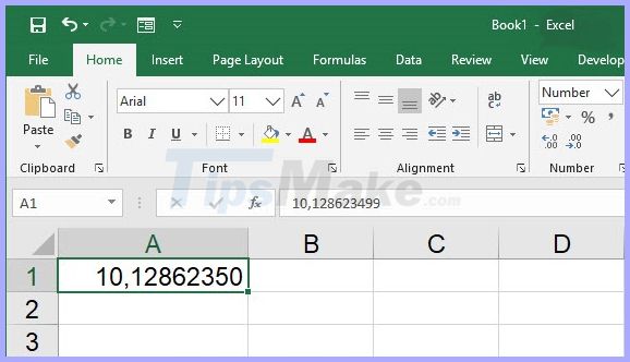 Do not round numbers in Excel, turn off rounding in Excel Picture 1