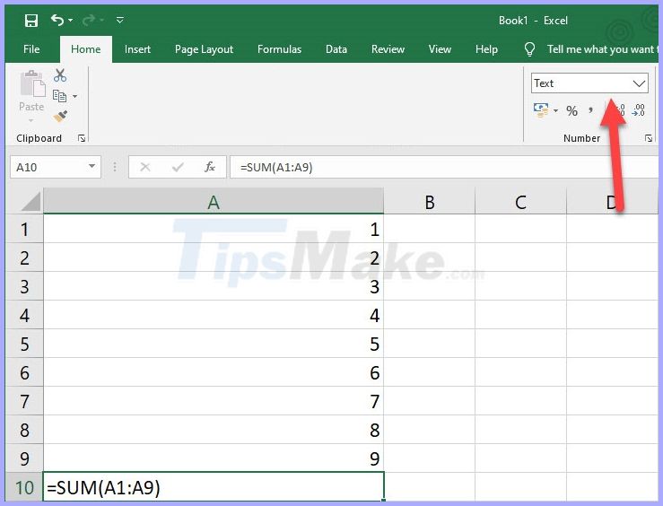 Excel errors do not jump formulas and fixes - TipsMake.com