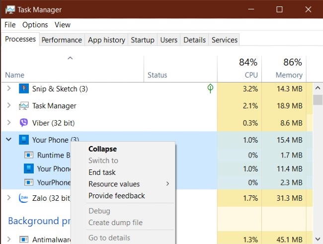 Fix Bluetooth Your Phone connection error on Windows 10 Picture 1