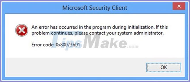 Picture 1 of Fix Microsoft Defender 0x80073b01 on Windows 10