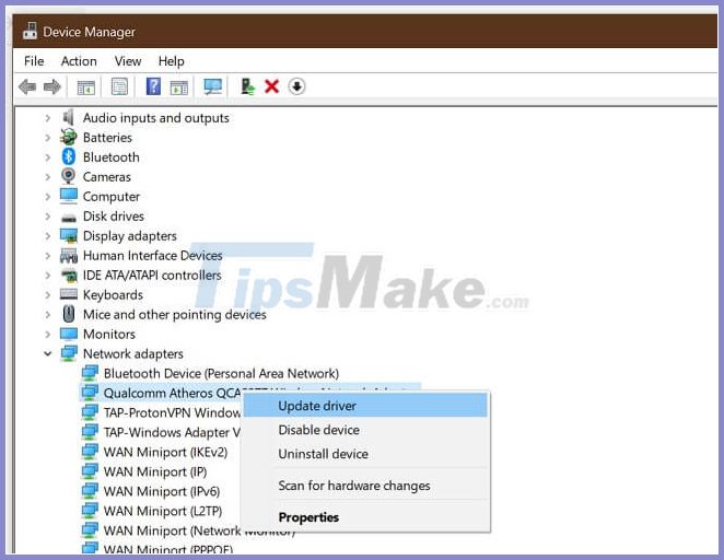 Fixed driver disconnection when connecting to WiFi connection Picture 5