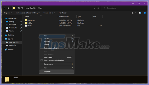 Fixed 'Permission to access this folder' error when accessing a folder in Windows 10 Picture 2