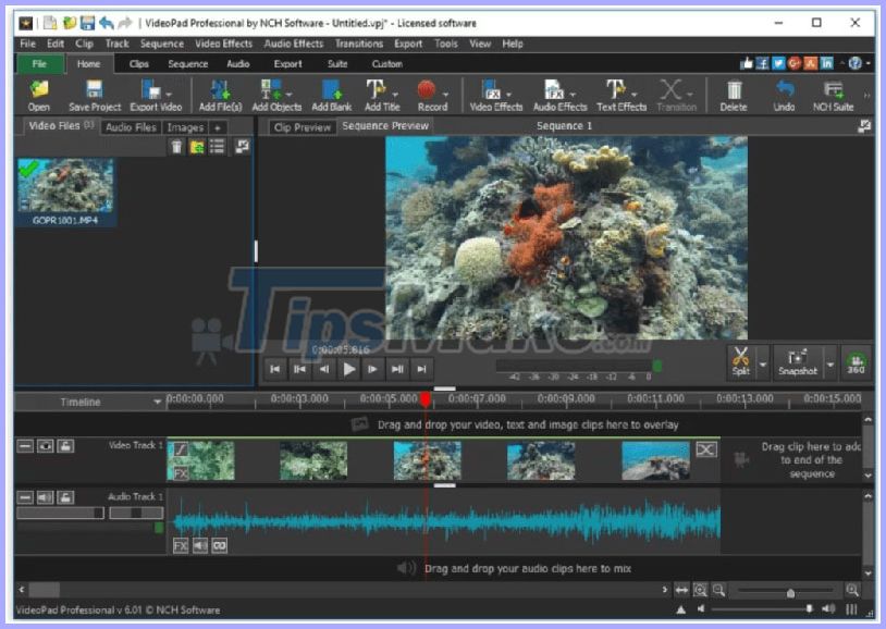 Free video editing software on computers and phones Picture 12