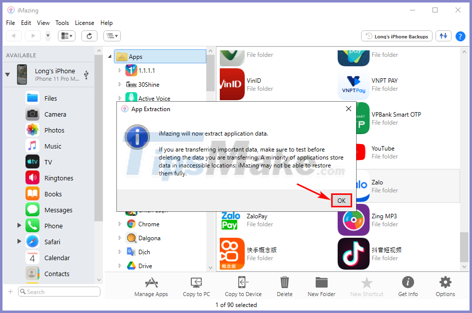 Guide to backup and restore app data on iPhone and iPad Picture 14