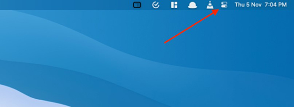 how to access menu bar on mac