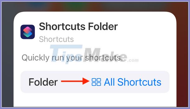 How to arrange shortcuts into folders on iPhone Picture 14