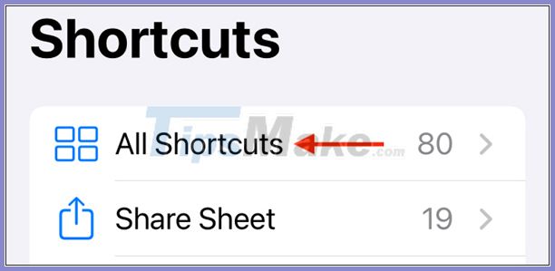 How to arrange shortcuts into folders on iPhone Picture 6