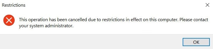 How to block access to a computer's hard drive on Windows 10 Picture 4