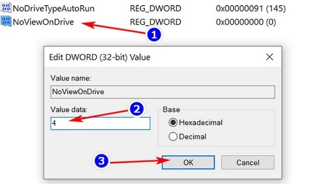 How to block access to a computer's hard drive on Windows 10 Picture 7