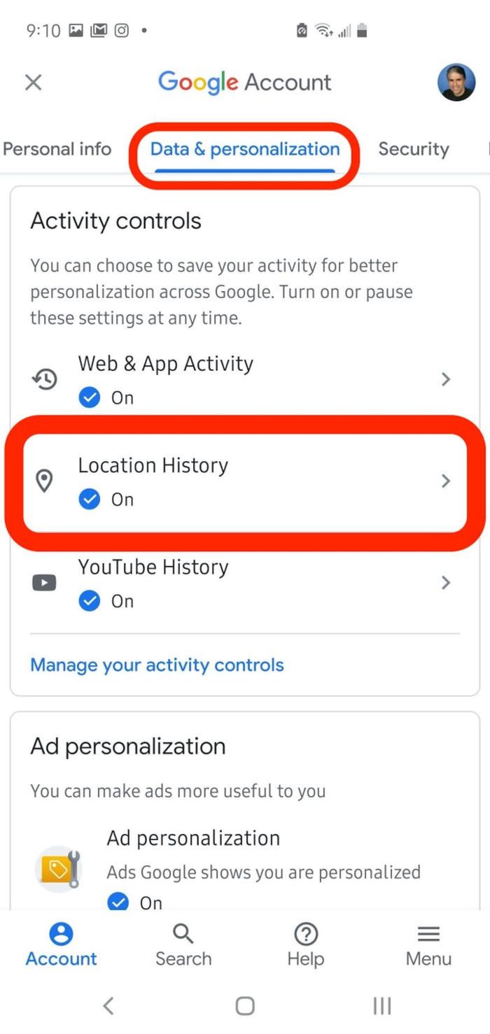 How to block Google from tracking you on an Android phone Picture 4