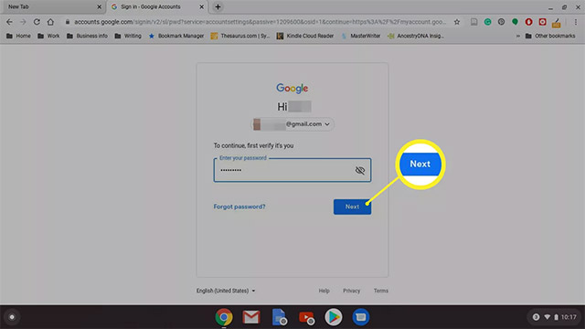 How to change a password on a Chromebook Picture 11