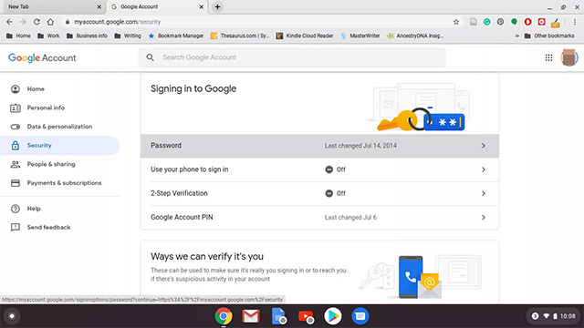 How to change a password on a Chromebook Picture 6