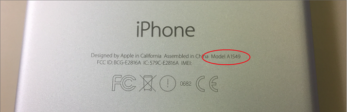 How to check Model Number on iPhone Picture 4