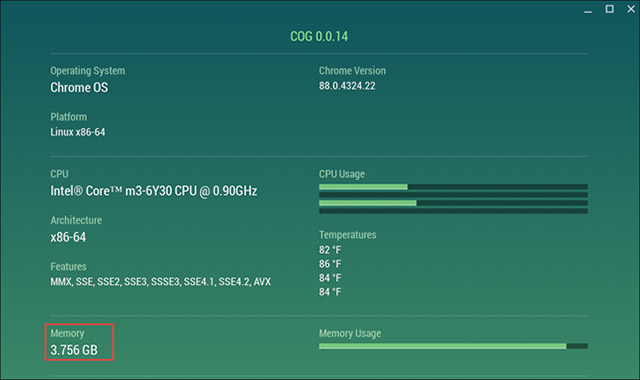 How to check the configuration of the Chromebook Picture 6