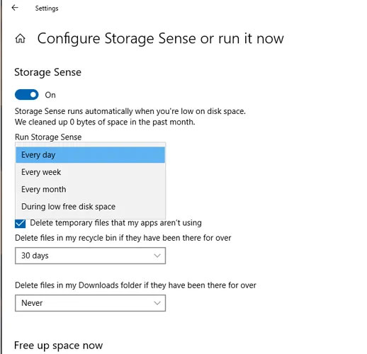 How to clean and recover space on C drive Windows 10 Picture 2