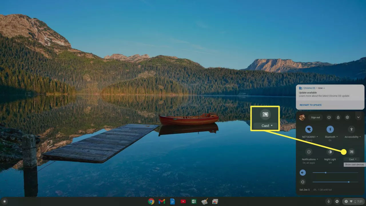 How to connect a Chromebook to a screen or TV Picture 5