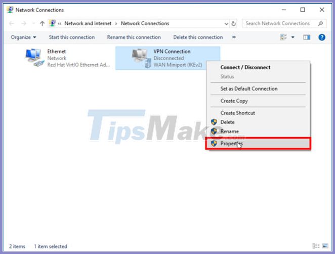 How to connect L2TP / IPsec VPN on Windows 10 Picture 5