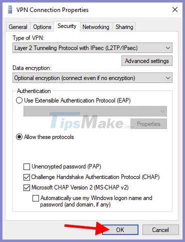 How to connect L2TP / IPsec VPN on Windows 10 Picture 7