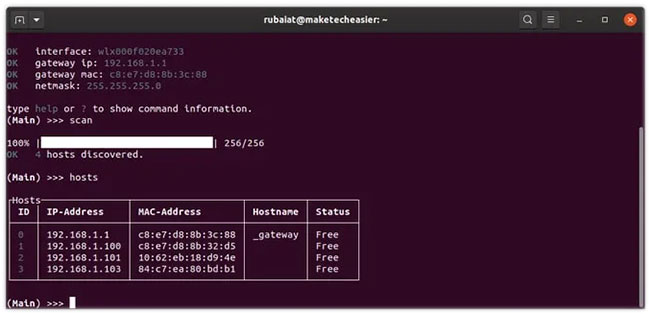 How to control WiFi network in Linux using Evillimiter Picture 2