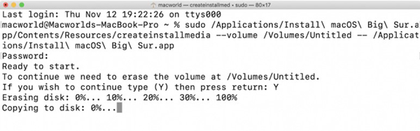 How to create a bootable macOS Big Sur installation drive Picture 5