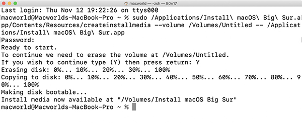How to create a bootable macOS Big Sur installation drive Picture 6