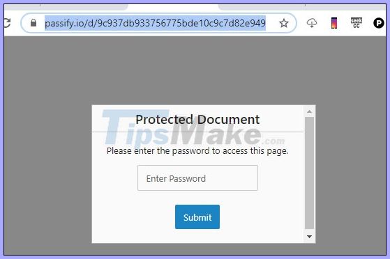 How to create a Google Docs password when sharing Picture 5