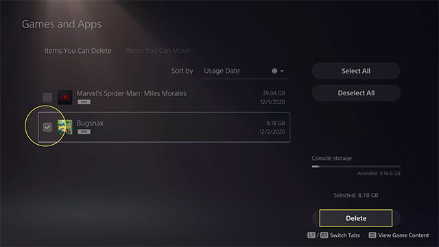 How to delete games on PS5, delete game data is easy Picture 13