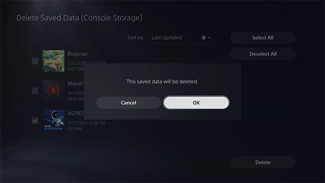 How to delete games on PS5, delete game data is easy Picture 20