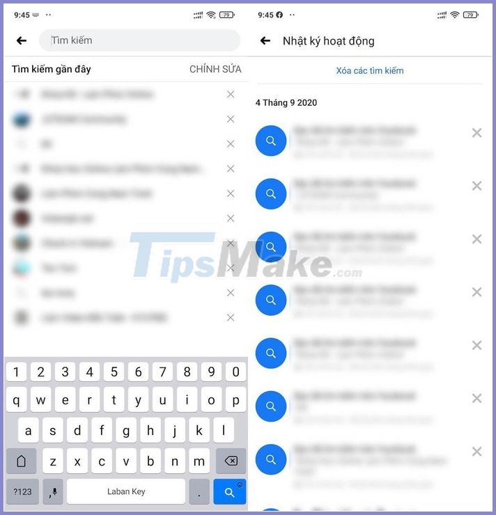 How to delete search history on YouTube and Facebook Picture 3