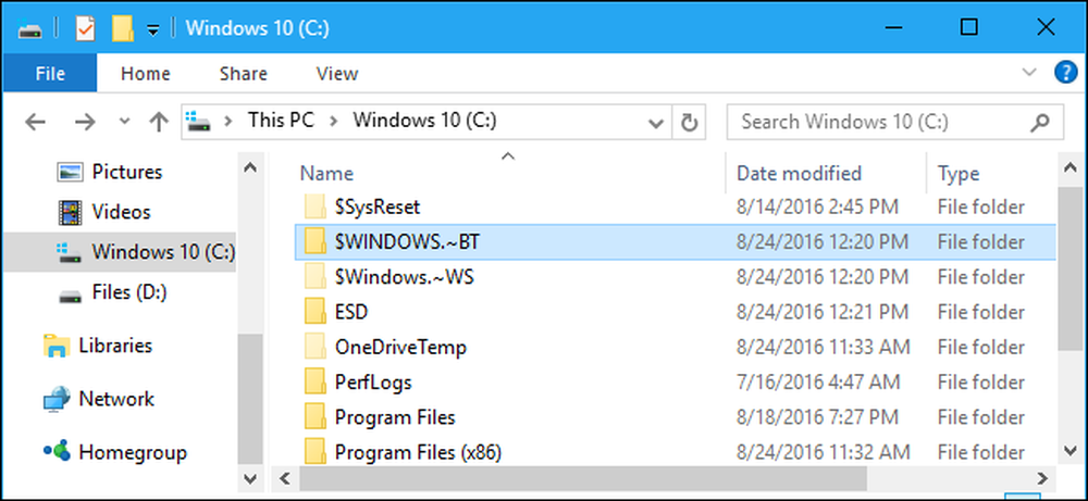 How to delete the $ Windows. ~ WS folder in Windows 10 Picture 1