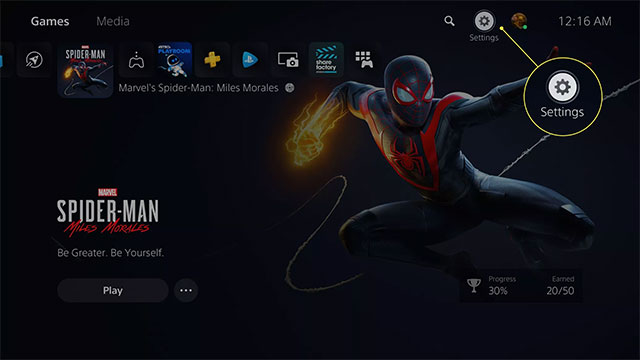How to delete user account on PS5 Picture 1