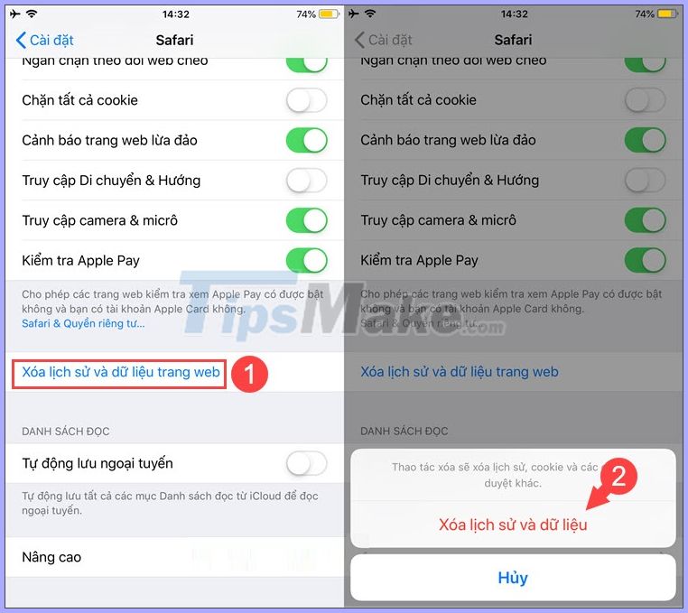 How to delete virtual storage on iPhone, free up iPhone memory Picture 3