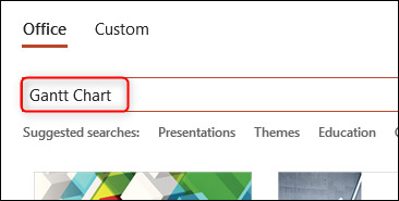 How to draw a Gantt chart in PowerPoint Picture 2