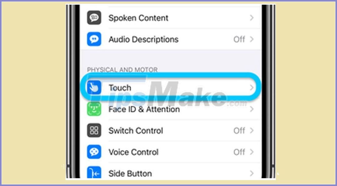 How to enable Back Tap on iOS 14, how to use Back Tap Picture 3
