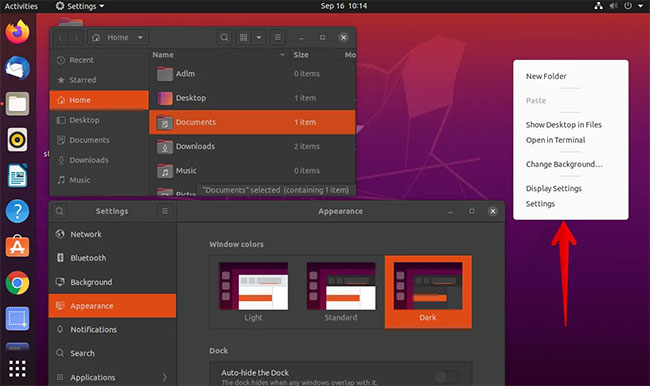How to enable Dark Mode in Ubuntu 20.04 LTS Picture 2