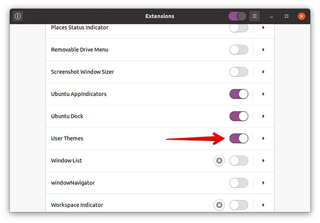 How to enable Dark Mode in Ubuntu 20.04 LTS Picture 3